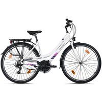 Trekkingrad Damen 28 Zoll - Weiß, Basics, Metall (25/140/60cm)