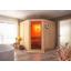 Bio-Sauna Nizza mit externer Steuerung (Kombi-Sauna) - Naturfarben, MODERN, Holz (196/198/196cm) - Karibu Bio-Sauna Nizza mit externer Steuerung (Kombi-Sauna) - Naturfarben, MODERN, Holz (196/198/196cm) - Karibu
