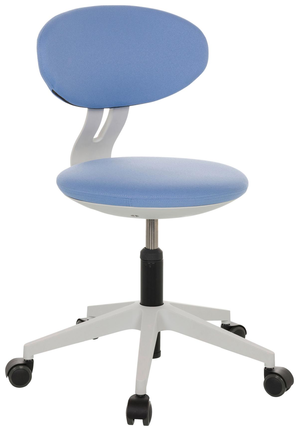 Jugenddrehstuhl Minimovo - Blau/Grau, Basics, Kunststoff/Textil (42/66-87/52cm) - MID.YOU