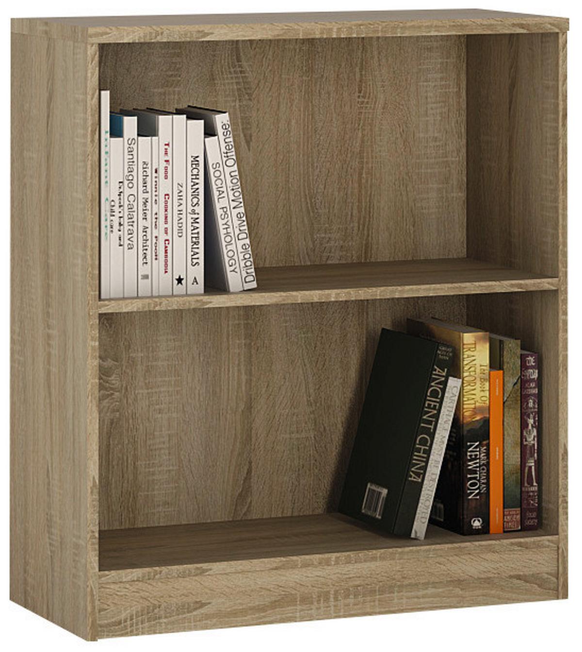 Regal 4-You B 74 cm, Eiche Dekor - Eichefarben, MODERN, Holz (74/85,5/35,2cm)