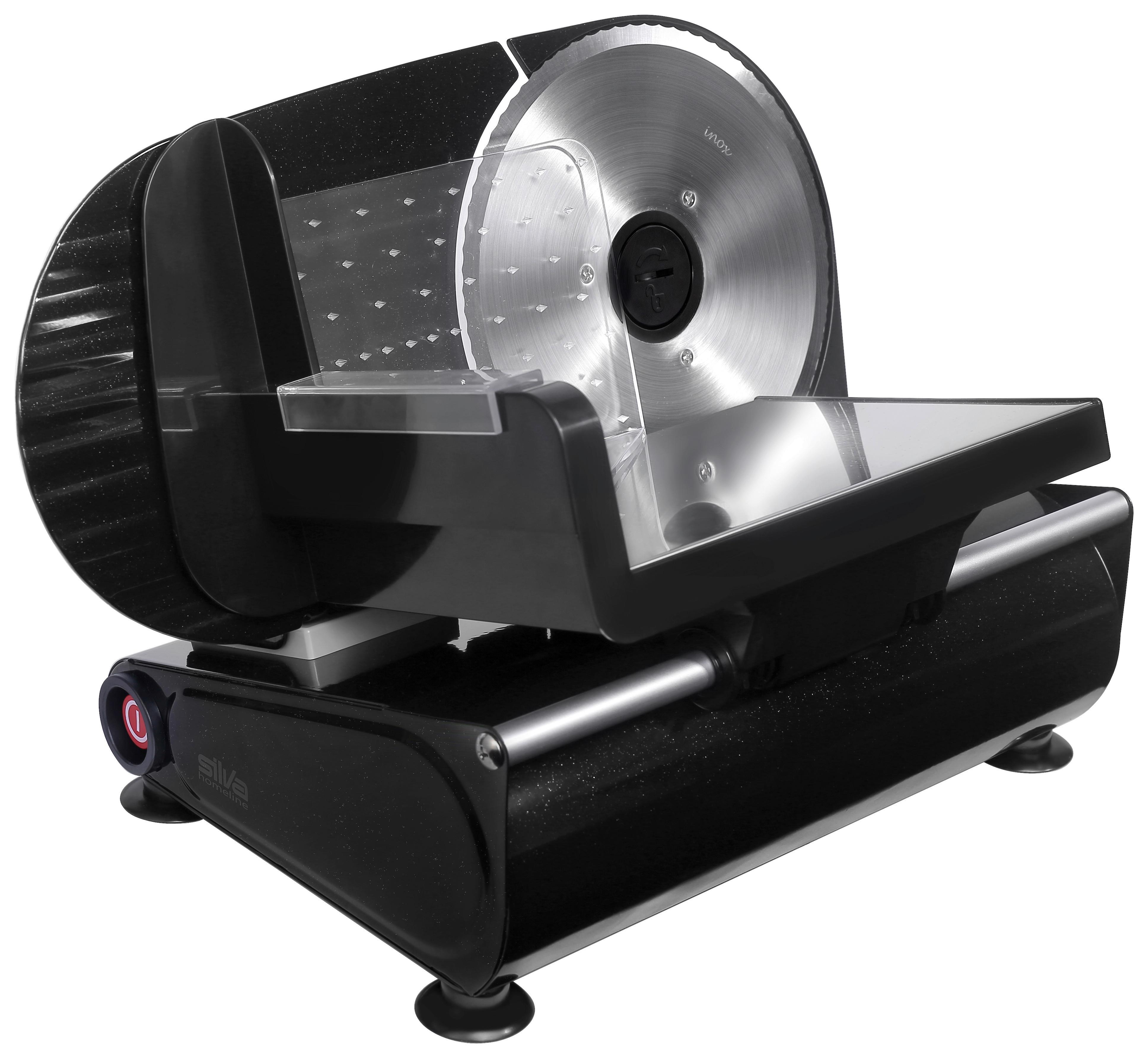 Allesschneider As 520 Schwarz - Schwarz, Basics, Metall (31/23/27cm) - Silva Schneider