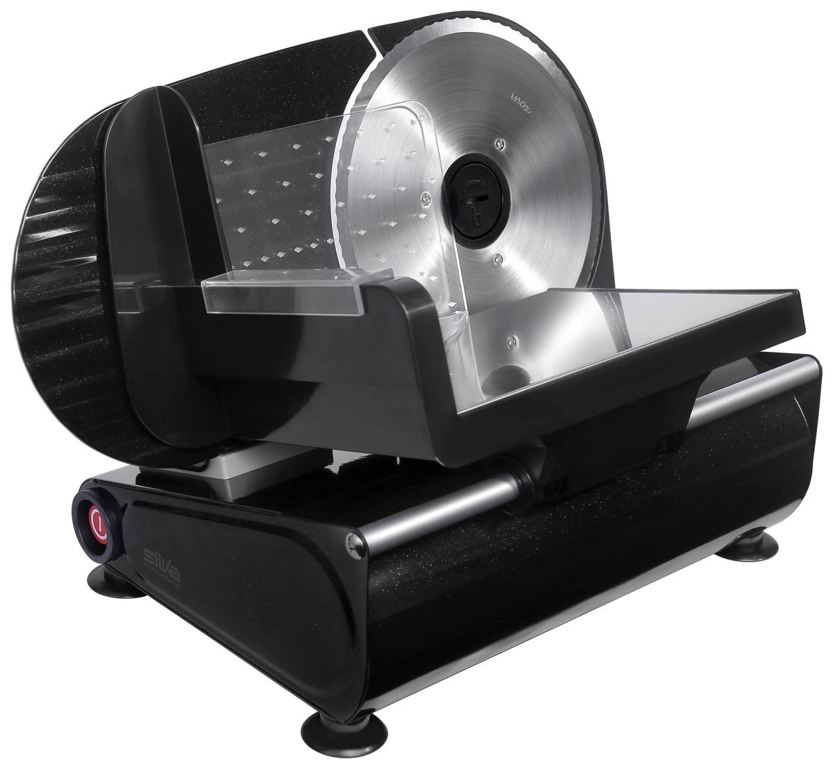 Allesschneider As 520 Schwarz - Schwarz, Basics, Metall (31/23/27cm) - Silva Schneider