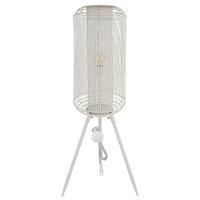 Stehleuchte Exkl. 1xe27, 40w - Creme, Design, Metall (30/110cm) - Globo