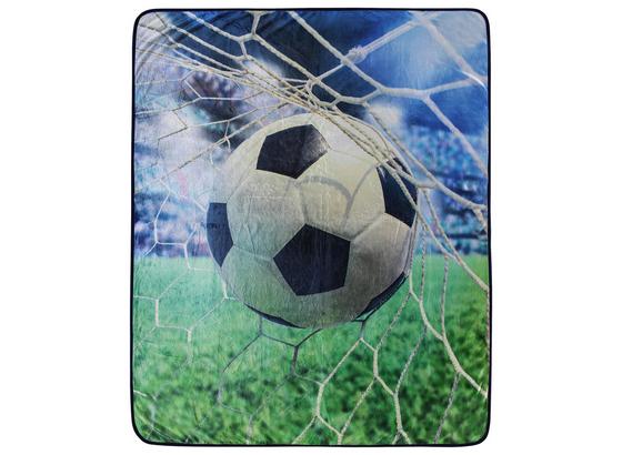 Kuscheldecke Fussball - Multicolor, MODERN, Textil (130/160cm) Kuscheldecke Fussball - Multicolor, MODERN, Textil (130/160cm)