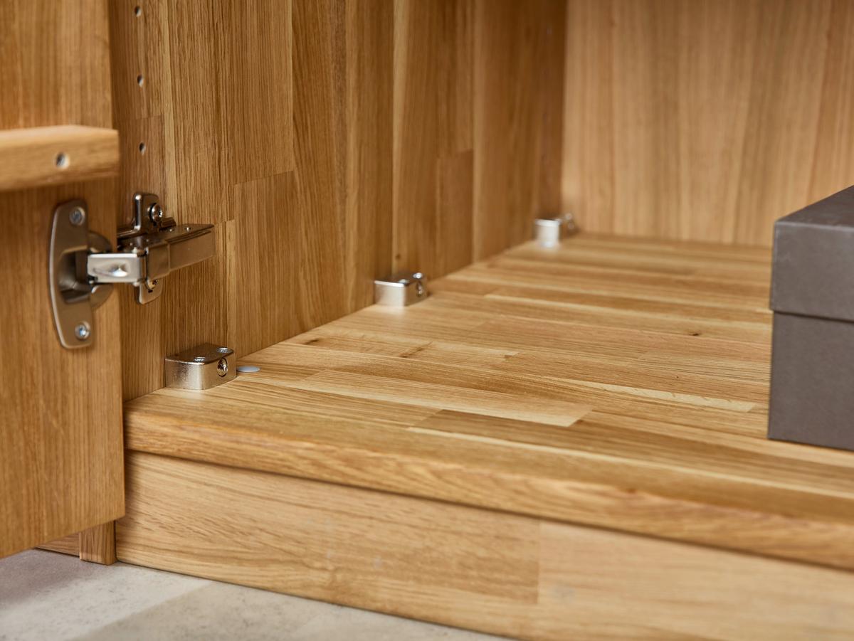 Drehtürenschrank Emilia, Eichefarben B: 302 Cm - Wildeiche/Eichefarben, MODERN, Holz (302/223/62cm) - MID.YOU