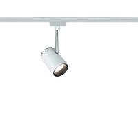 Schienensystem Urail Strahler 95283 Led-Spotkopf Schwenkbar - Chromfarben/Weiß, Basics, Metall (5,9/18/9cm) - Paulmann
