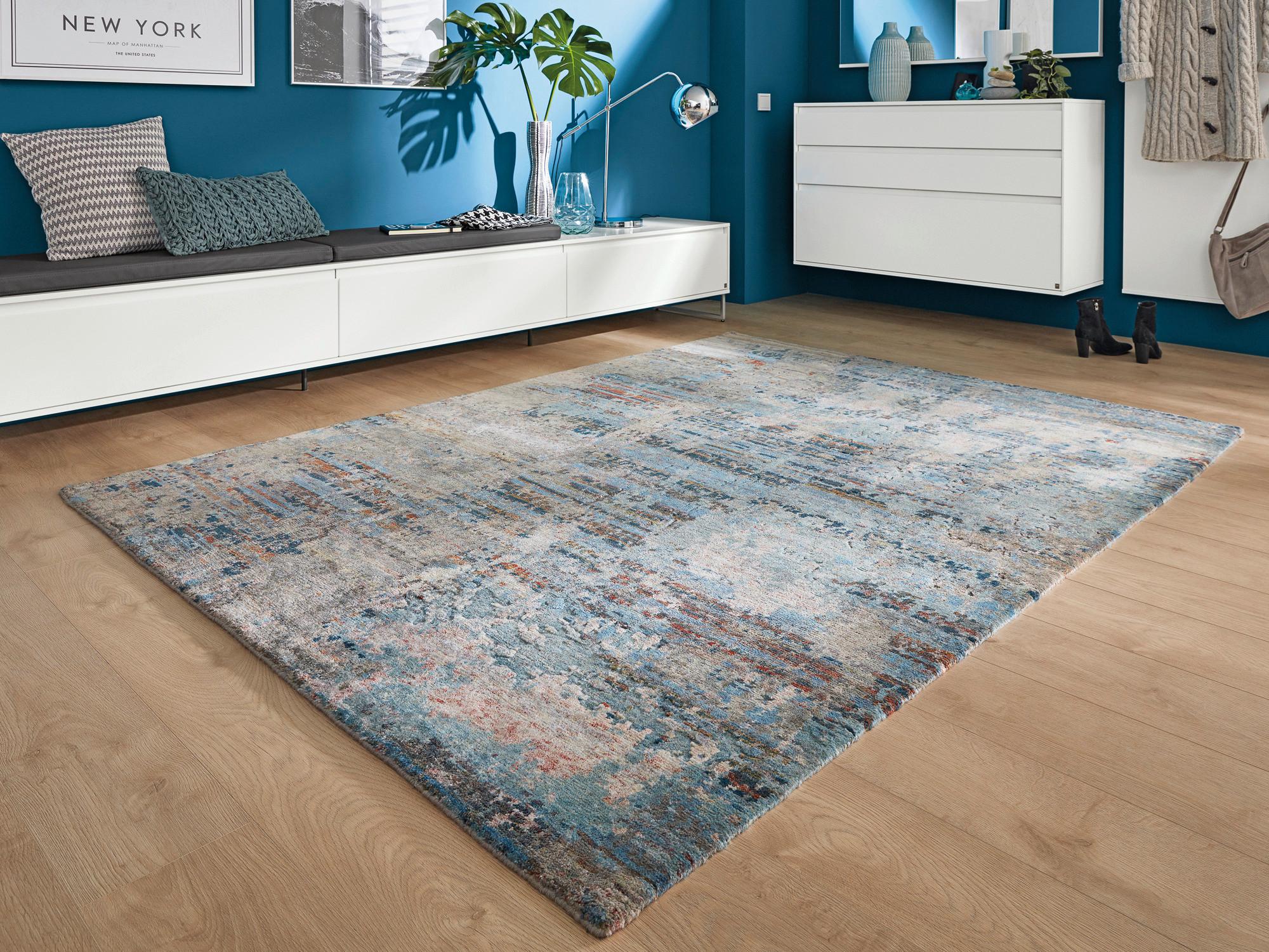 Webteppich Multicolor Savannah Nomaro 140x200 cm - Multicolor, Design, Textil (140/200cm) - Musterring