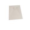 Schneidbare Duschtasse Smc 120x80 cm Weiß - Weiß, Basics, Kunststoff (120/80/2,6cm)