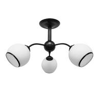 Deckenleuchte 33-26569 Marinen - Schwarz/Weiß, KONVENTIONELL, Metall (56/30cm)