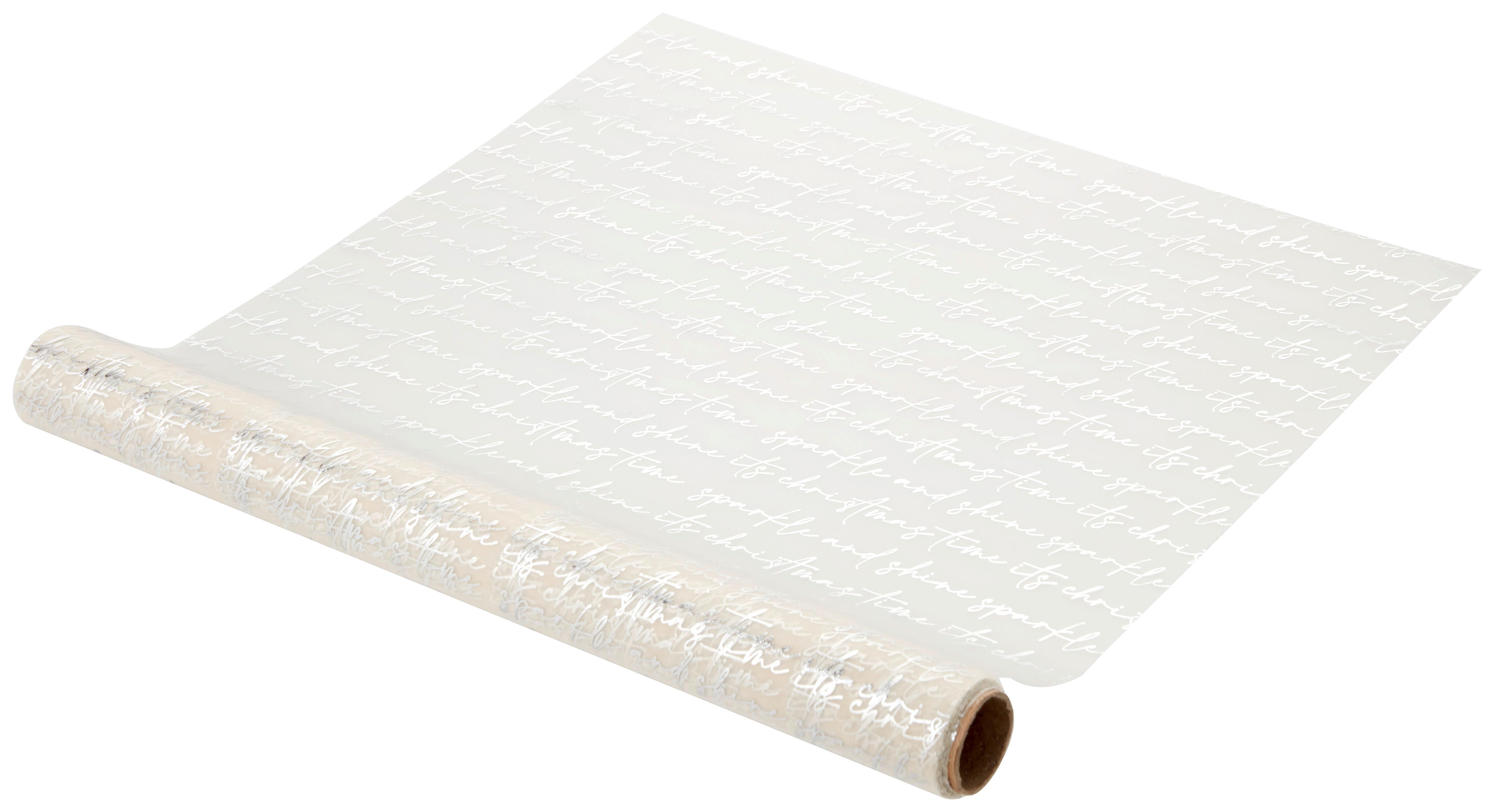 Dekoračná Látka Golden Light, 35/300cm, Biela - biela, Romantický / Vidiecky, textil (35/300cm) - Modern Living