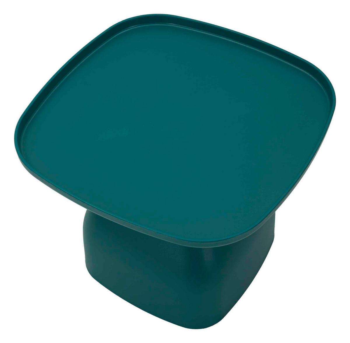 Couchtisch Gea Table Blau B: 48 Cm - Blau, Basics, Kunststoff (48/38/48cm)