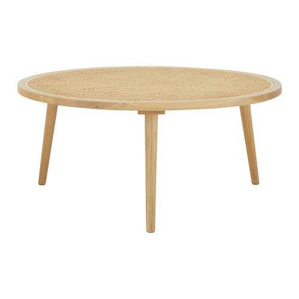 Konferenčný stolík Douna - prírodná farba, Modern, drevo (80/80/35cm) - Bessagi Home