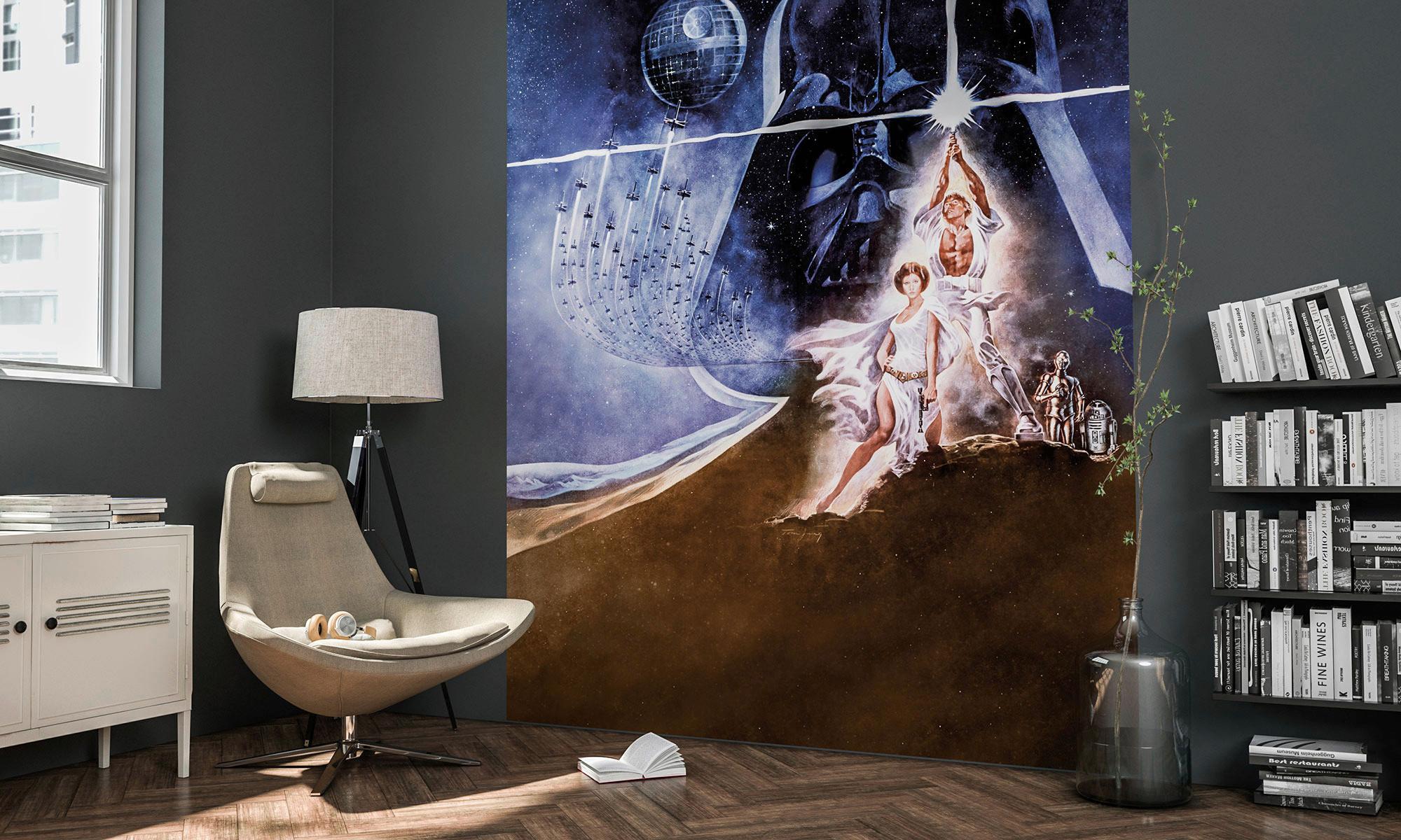 Vliestapete Star Wars Poster Classic2 - Multicolor, Basics (200/250cm) - Komar