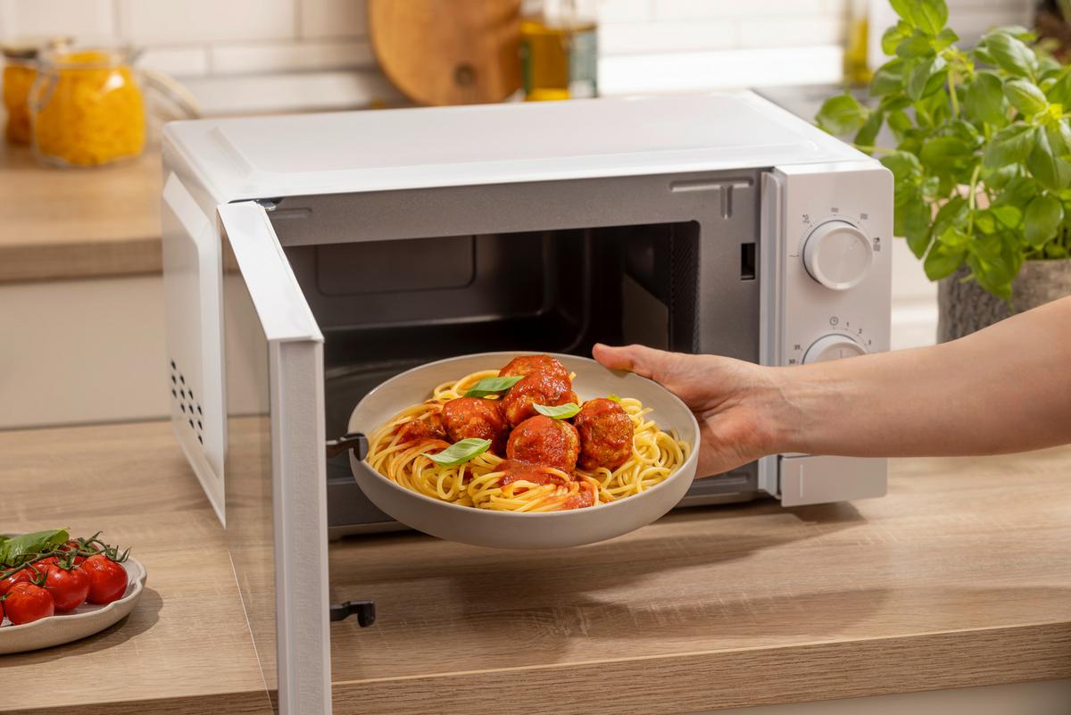 MIKROWELLE 20 Liter, 700W - Weiß, Basics, Glas/Kunststoff (44,6/24,2/35,2cm) - Gorenje