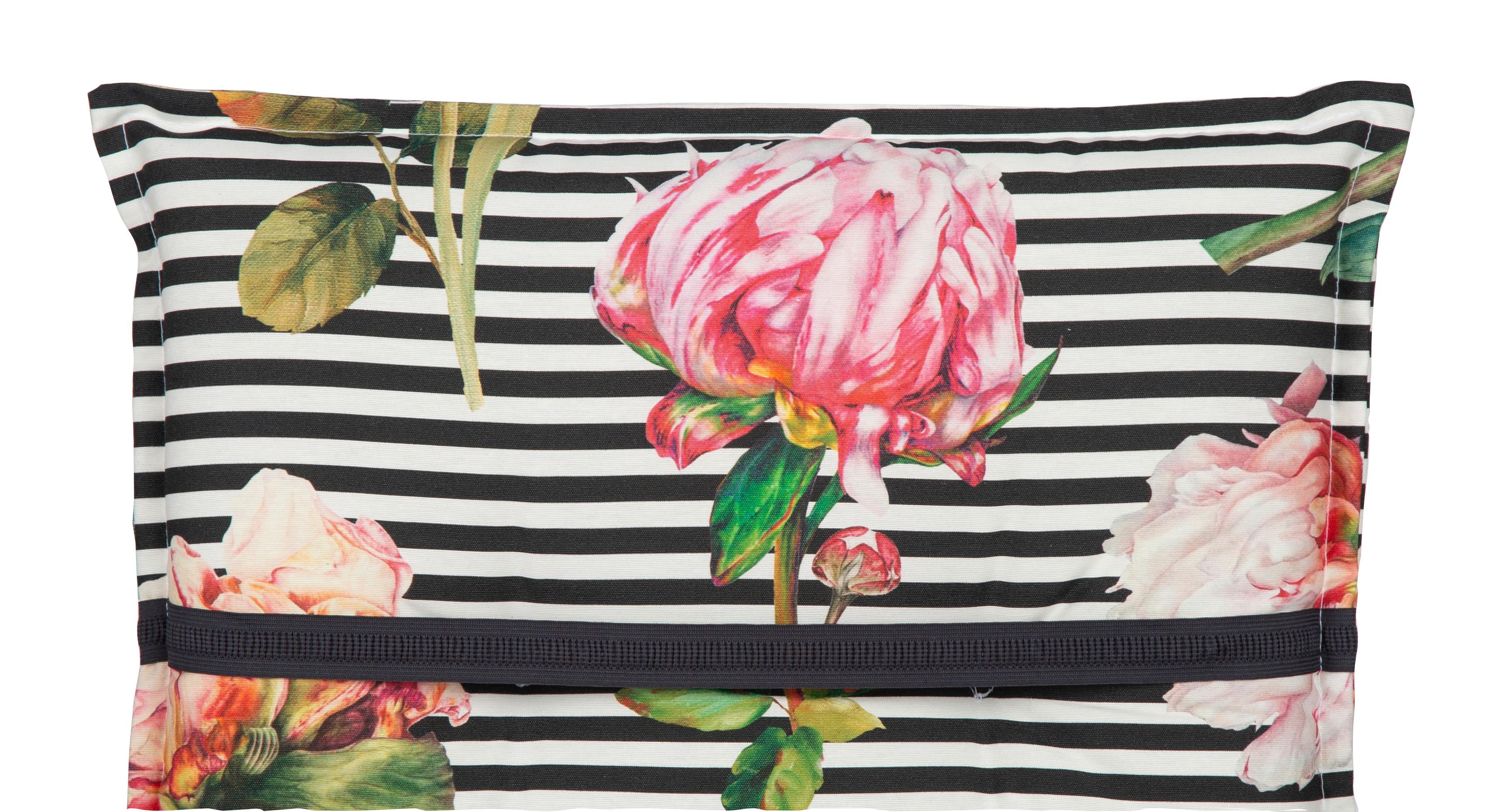 Relaxsesselauflage mit Blumenmuster