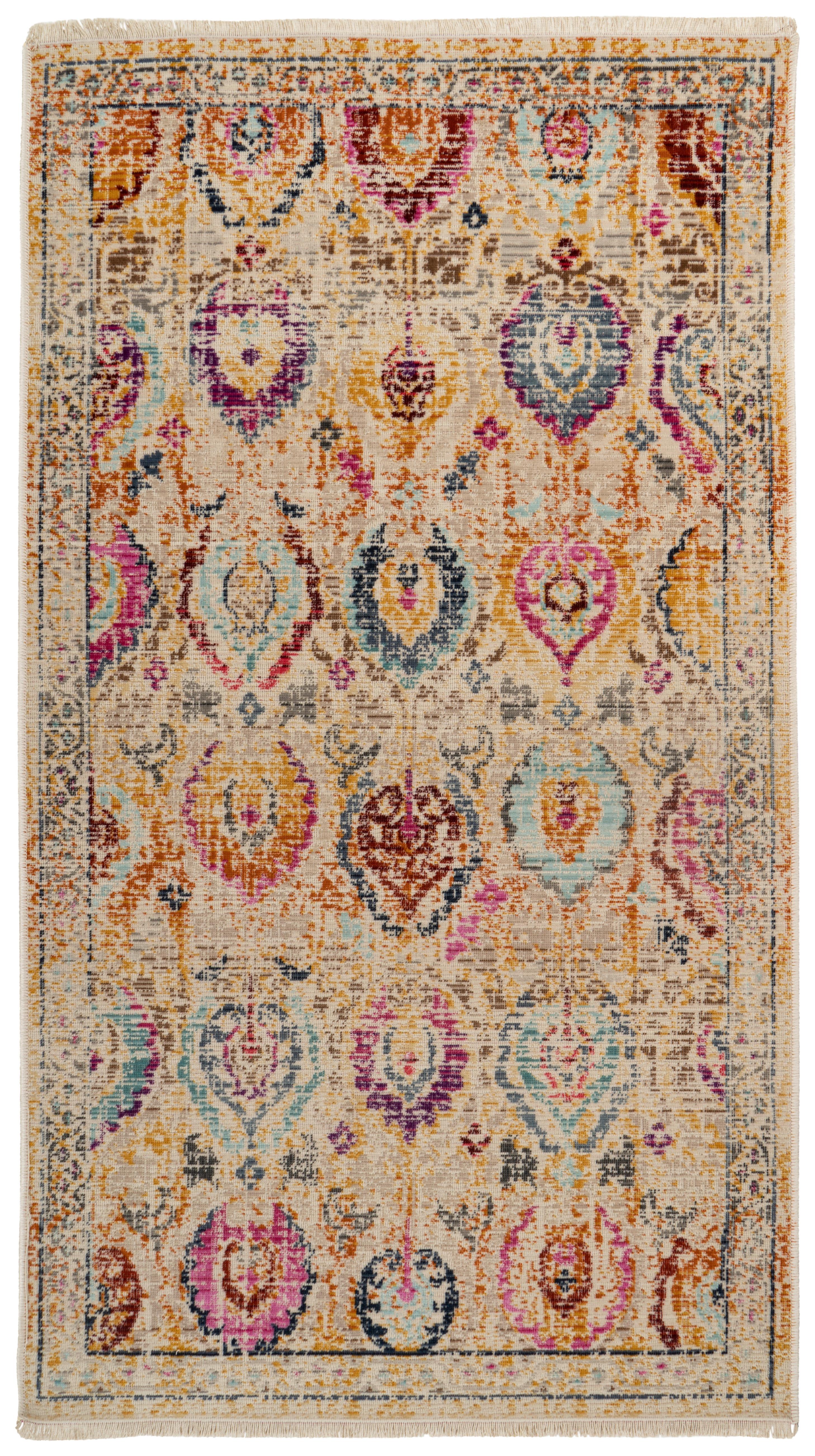 Orientteppich Charu 100 - Multicolor, KONVENTIONELL, Textil (160/230cm)