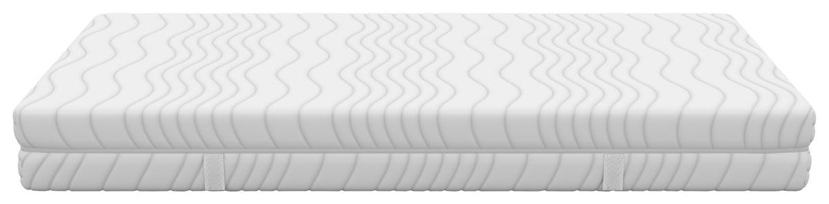 Komfortschaummatratze Cloudy 120x200 cm H2 H: 24 cm - Weiß, Textil (120/200cm) - Primatex Deluxe