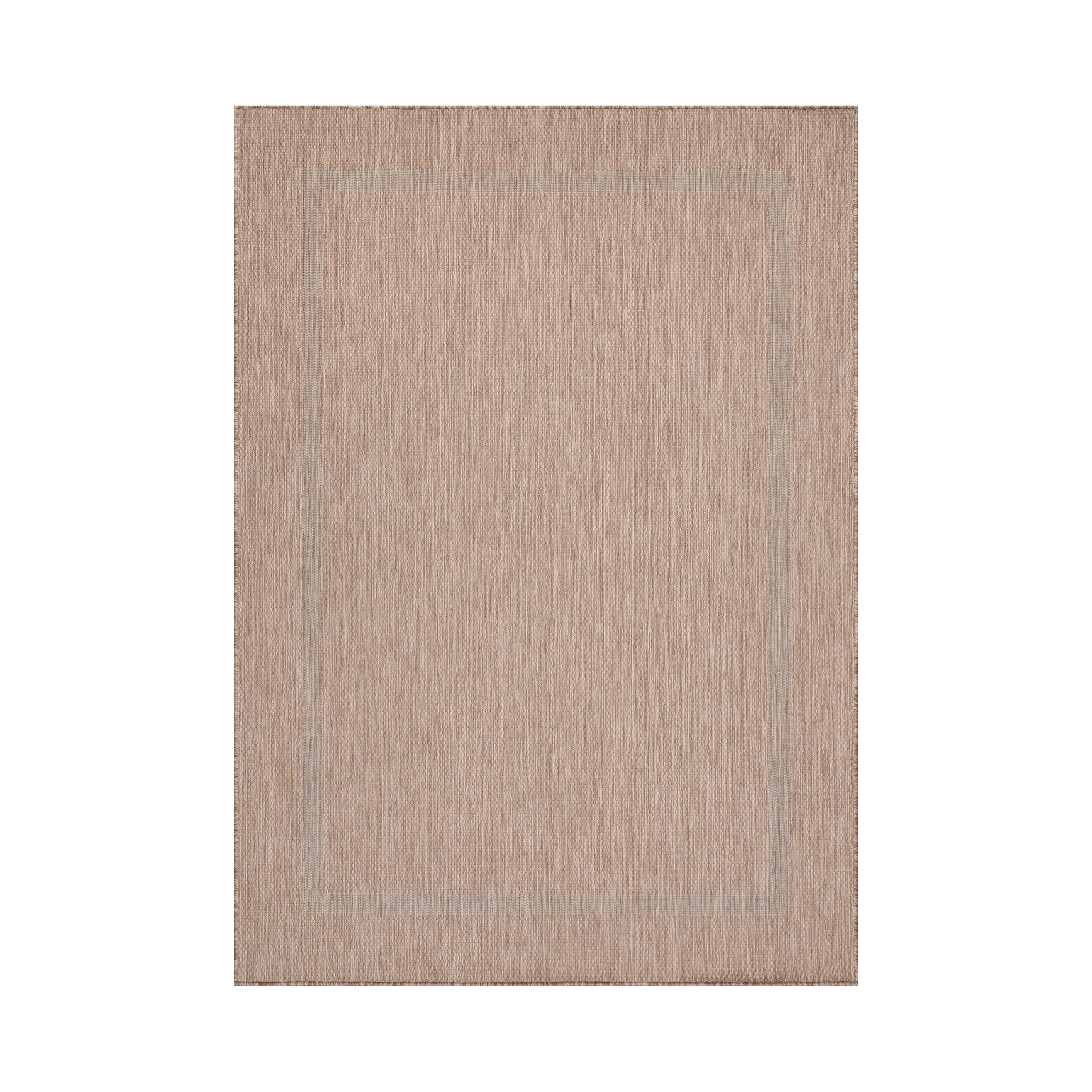 Flachwebteppich Relax - Beige, Basics, Textil (80/150cm) - Novel