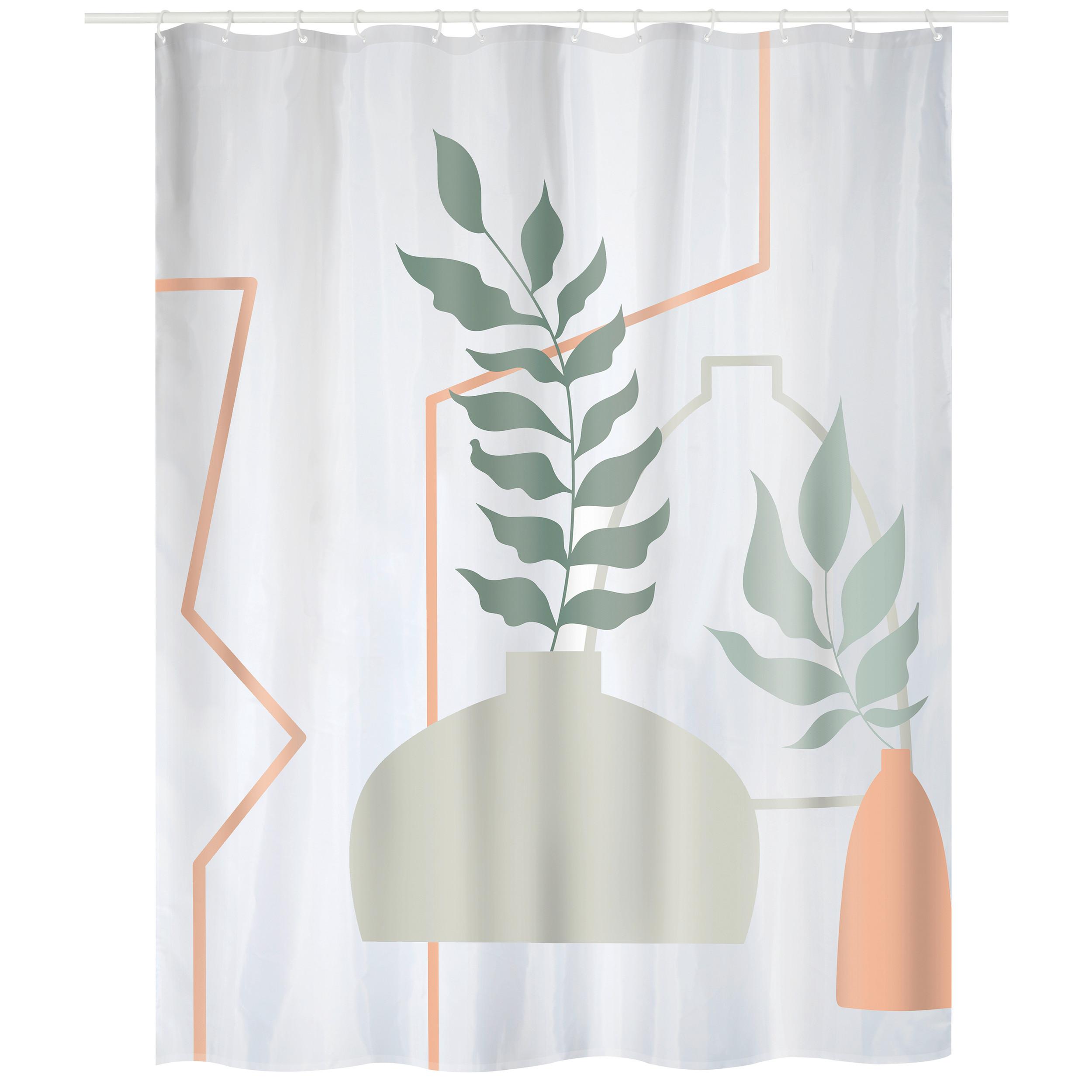 Duschvorhang in Multicolor Textil/Mischgewebe - Multicolor, Basics, Textil (180/200cm) - MSV