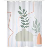 Duschvorhang in Multicolor Textil/Mischgewebe - Multicolor, Basics, Textil (180/200cm) - MSV