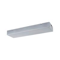 SCHIENENSYSTEM-EINSPEISER Linion Chromfarben B: 10 cm - Chromfarben, Basics, Kunststoff (36,5/10/4cm) - Paulmann
