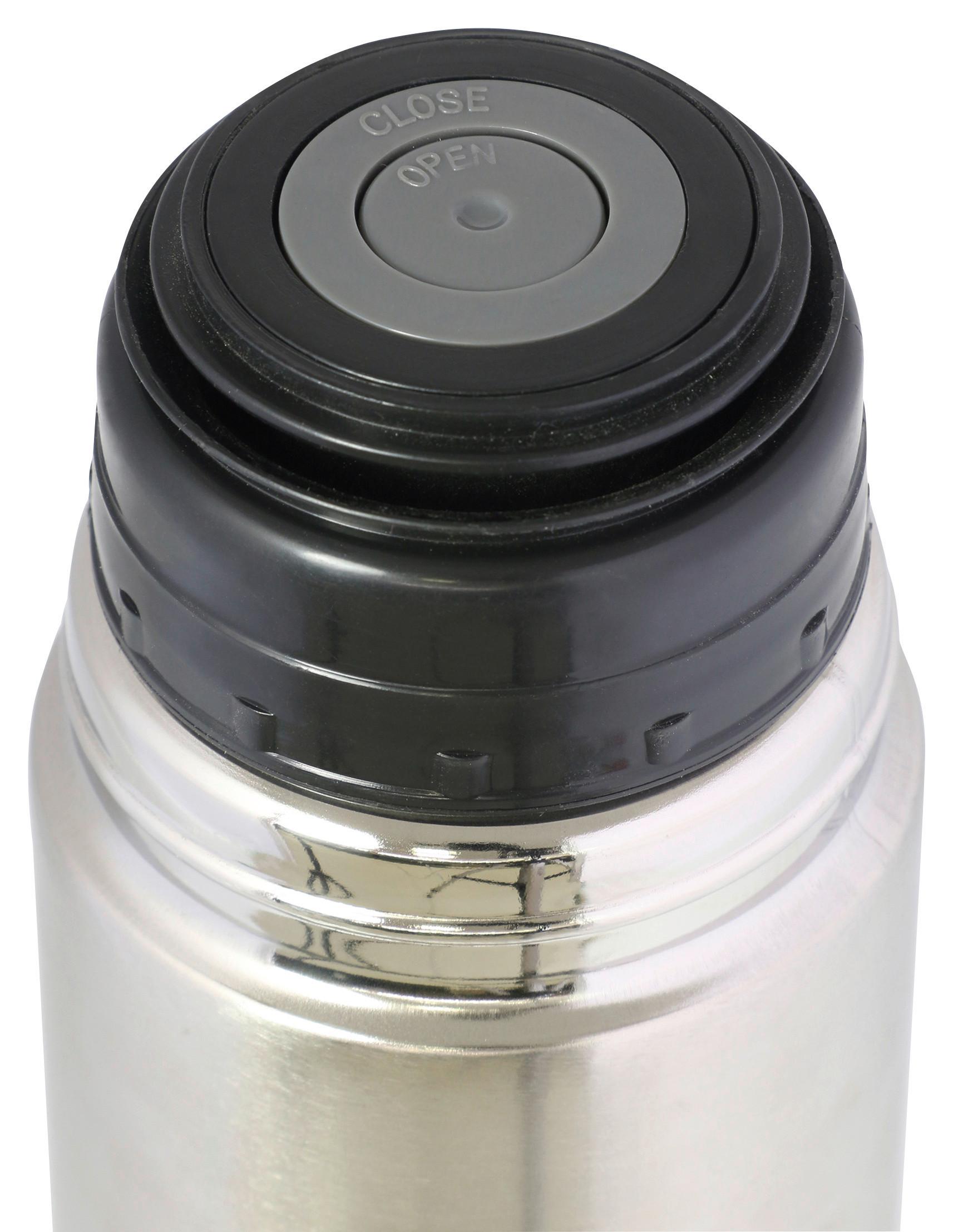 Isolierflasche Isolierflasche - Grau, Basics, Metall (6,5/23,5cm)