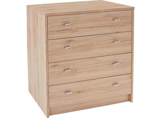 Komoda 4-you Yuk06 - farby dubu, Moderný, kompozitné drevo (74/85,4/44,3cm) Komoda 4-you Yuk06 - farby dubu, Moderný, kompozitné drevo (74/85,4/44,3cm)