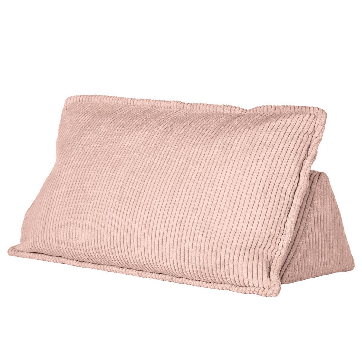 Rückenkissen Cordy, Flieder B: 83 Cm - Flieder, MODERN, Textil (83/25/42cm) - Trendmanufaktur