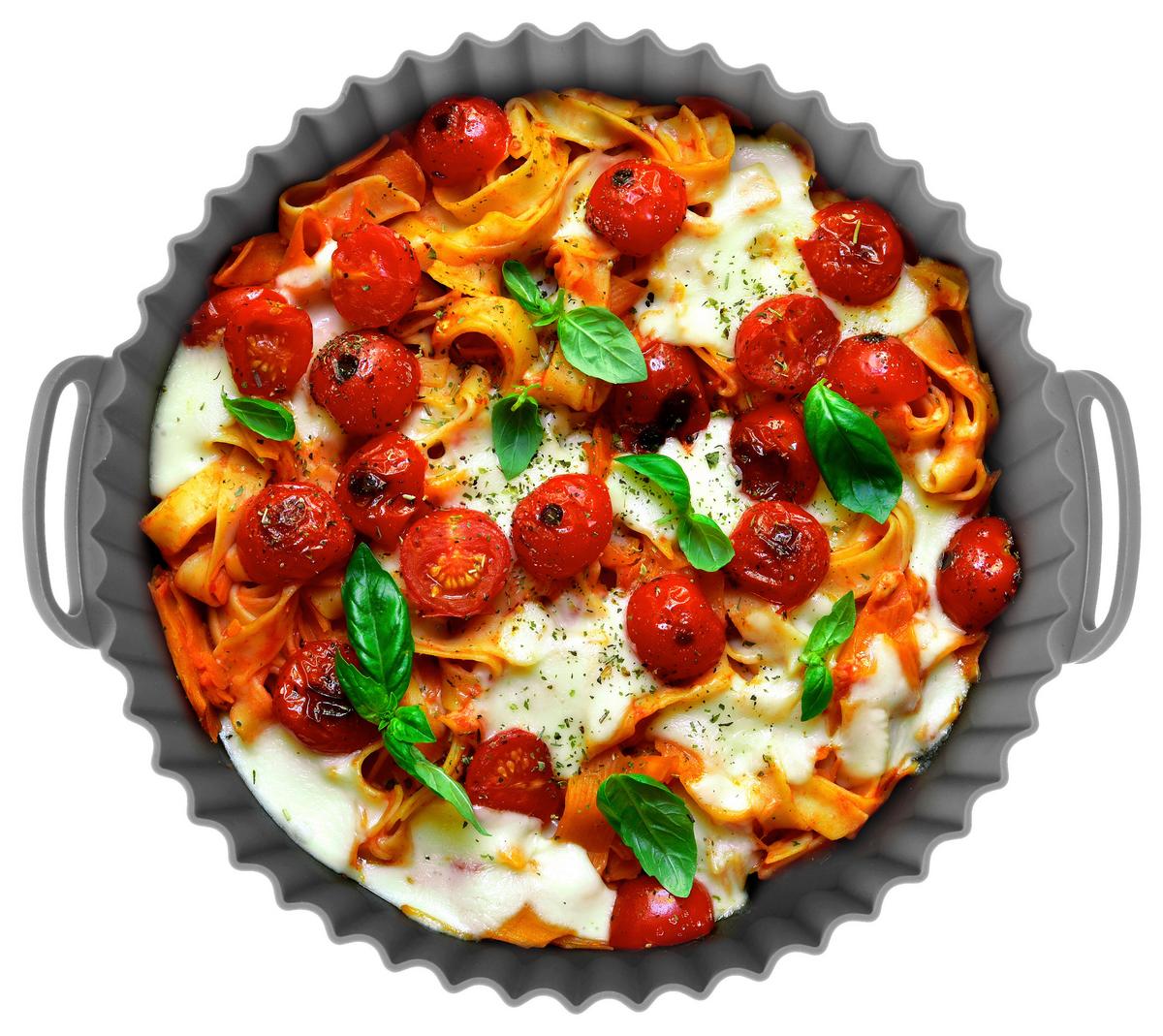 Backformenset Kitchbo - Schwarz/Grau, Basics, Kunststoff (20/6,3cm)