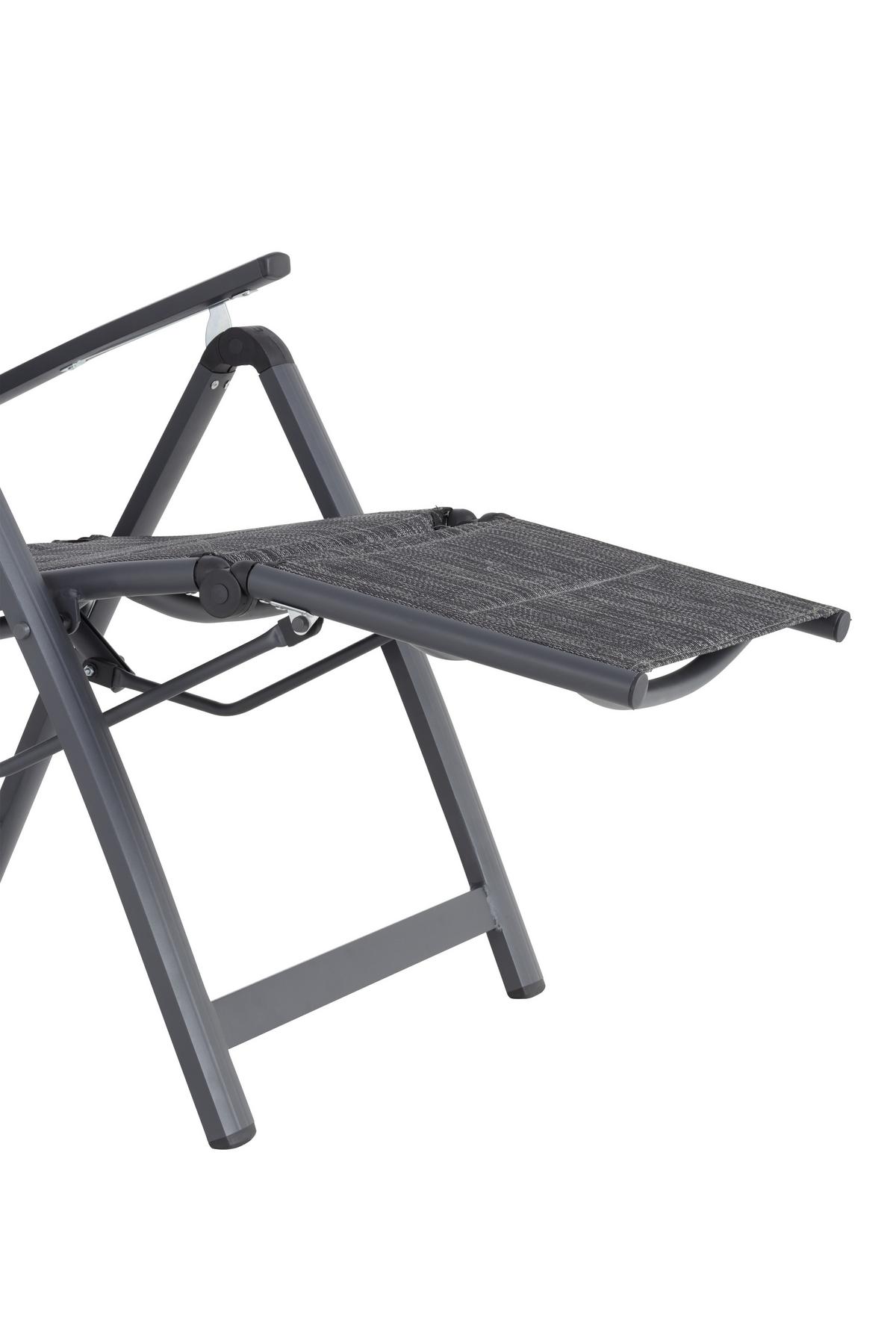 Kerti Fotel Verena - Design, textil/fém (57/113/68cm) - Luca Bessoni