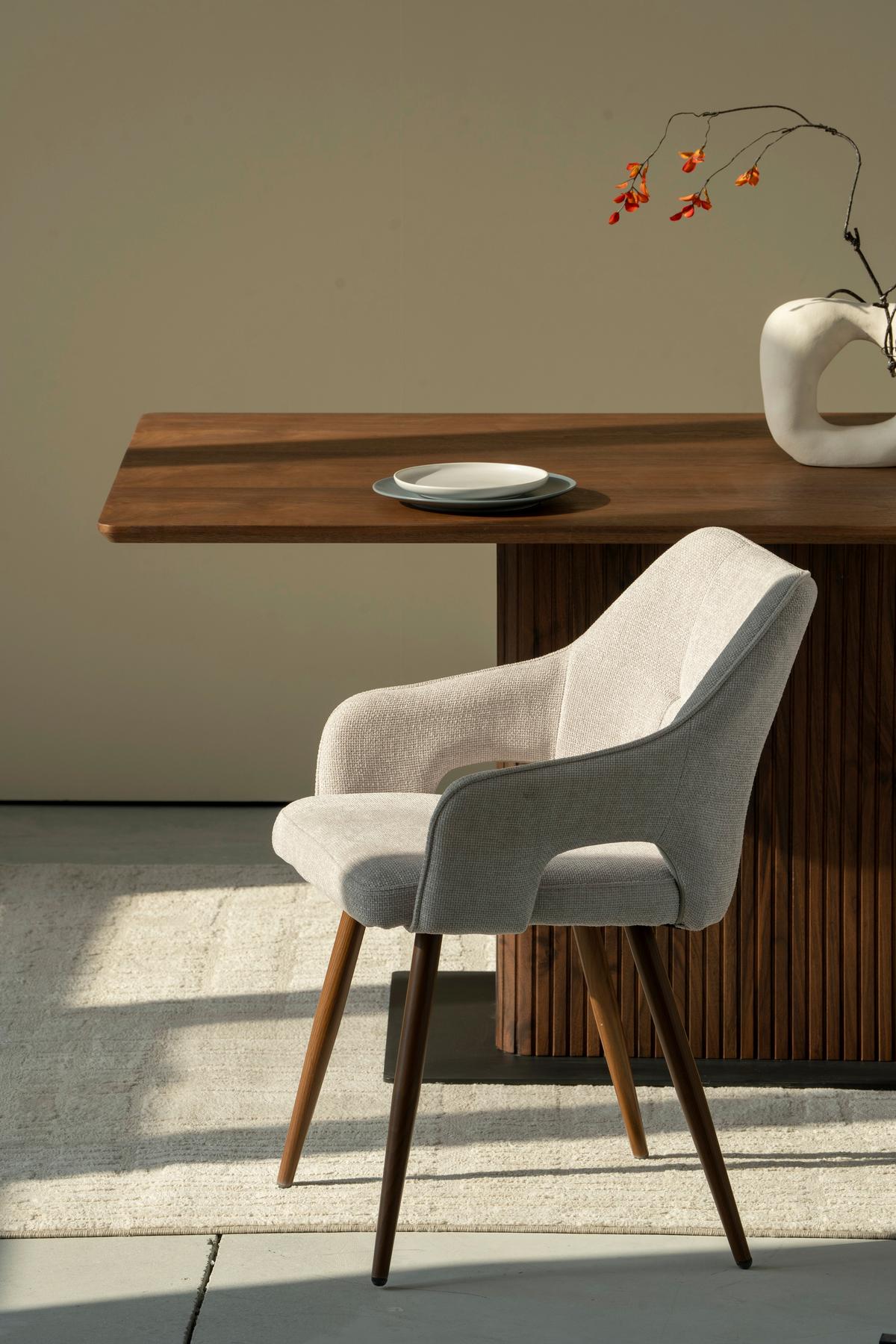 ŽIDLE S PODRUČKAMI JAMIE - světle hnědá/barvy vlašských ořechů, Lifestyle, kov/dřevo (55/80/60cm) - MID.YOU