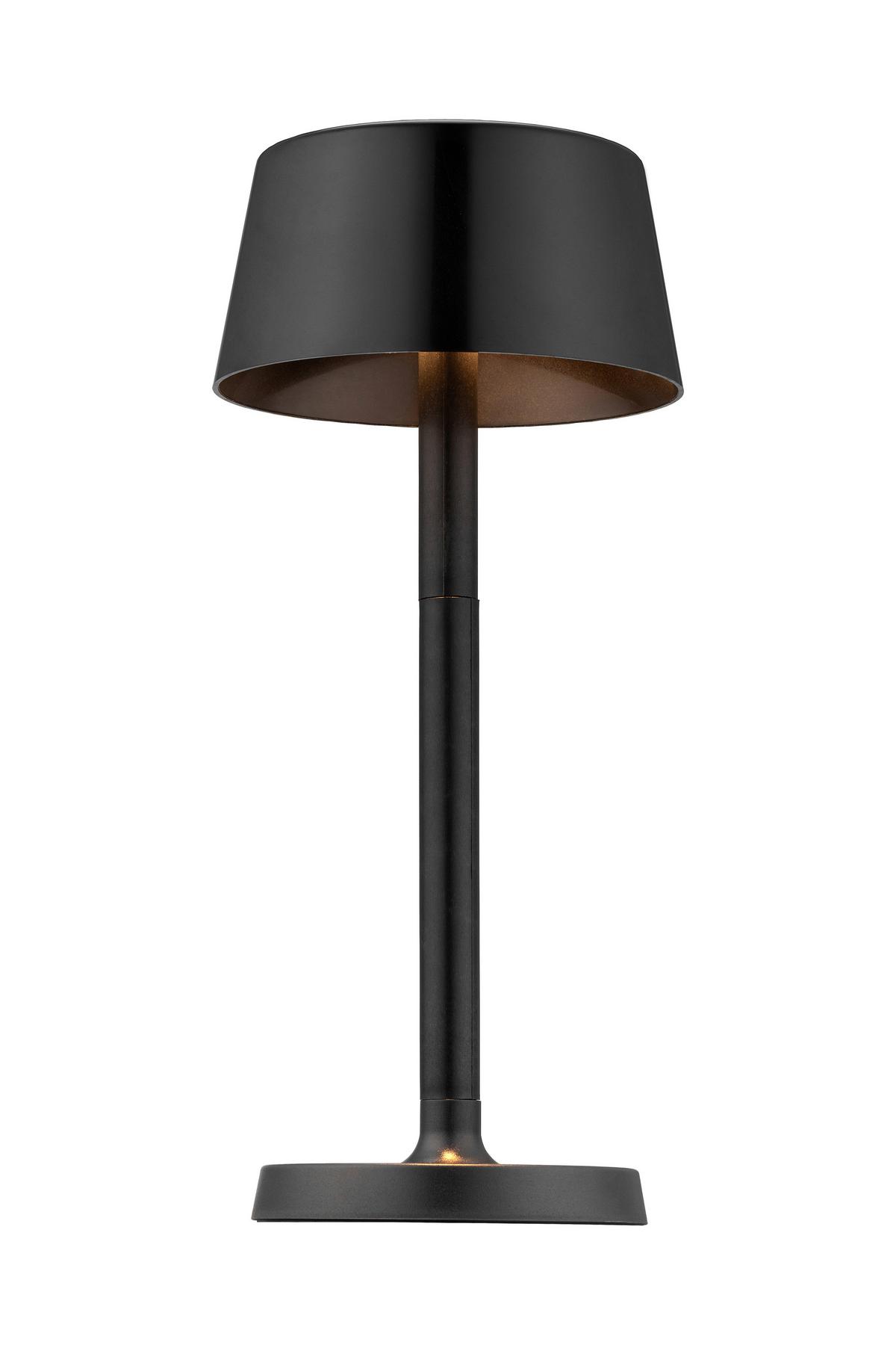 Solarleuchte, 2700k Donatella - Schwarz, Basics, Kunststoff (12/27,5cm) - Homezone