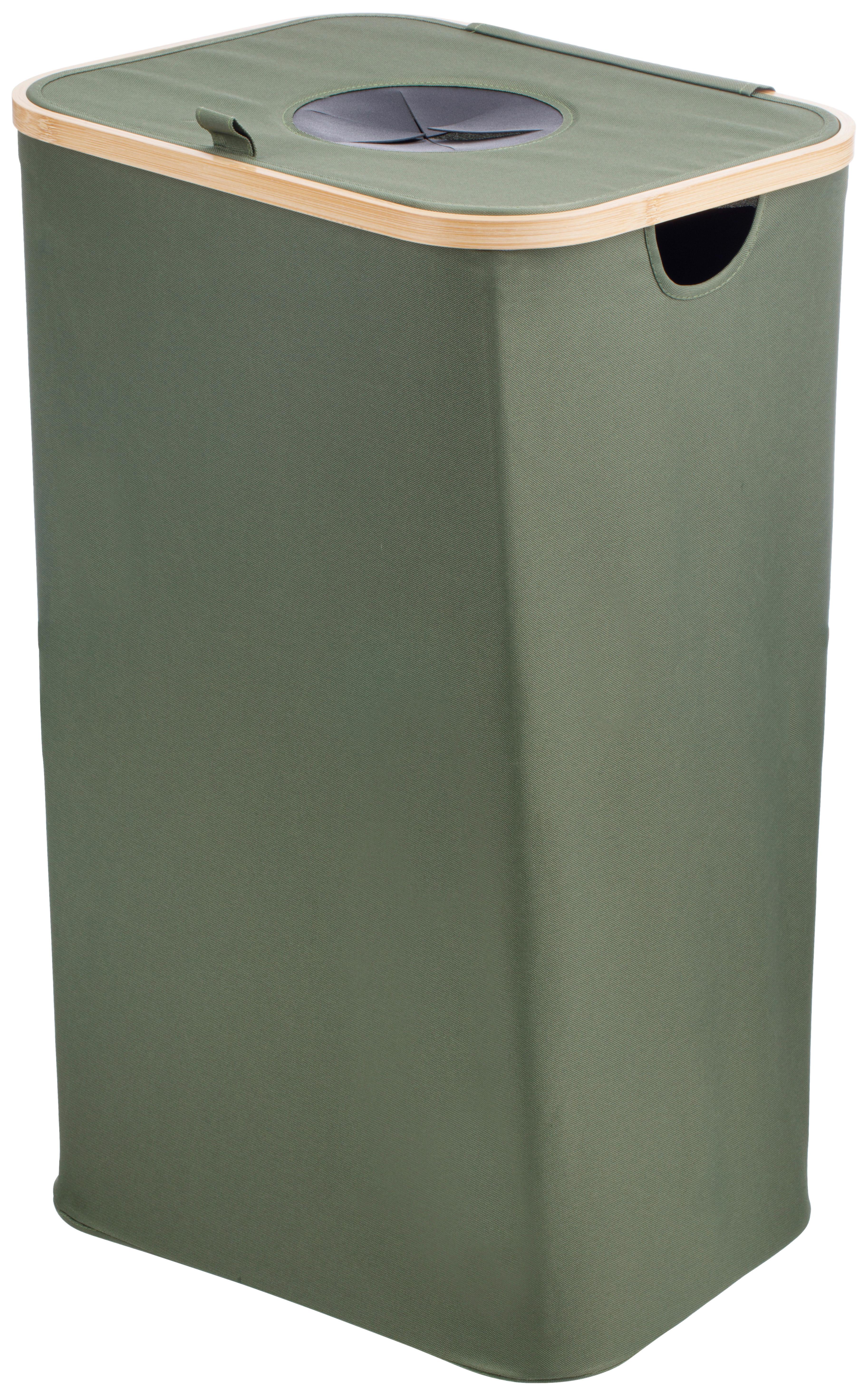 Flaschensammler Herbert - Grün, KONVENTIONELL, Textil (44/33/70cm) - Luca Bessoni