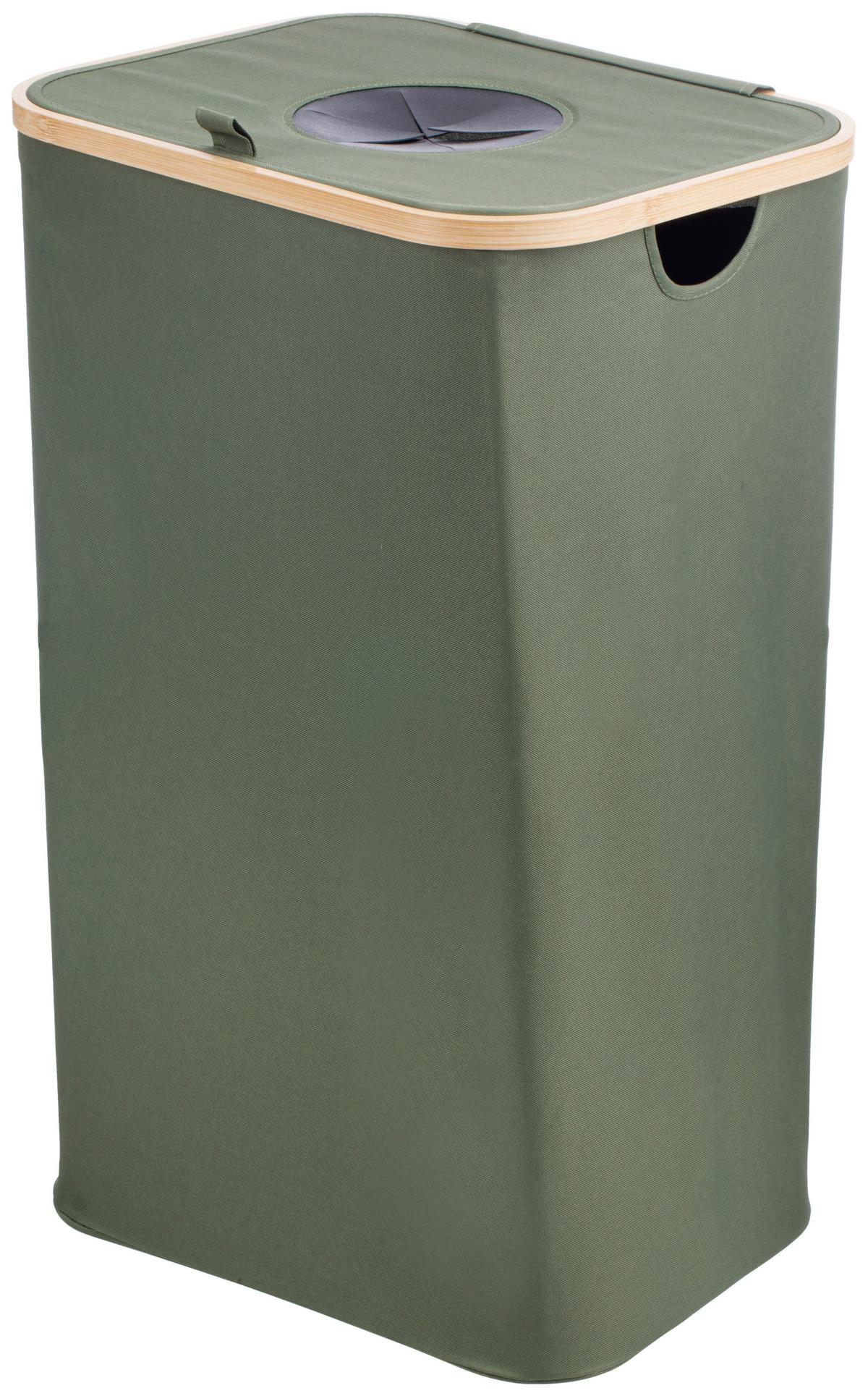 Flaschensammler Herbert - Grün, KONVENTIONELL, Textil (44/33/70cm) - Luca Bessoni