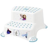Tritthocker Igor Frozen H: 21 cm Anti-Rutsch-Funktion - Blau/Weiß, Kunststoff (40/37/21cm) - Disney