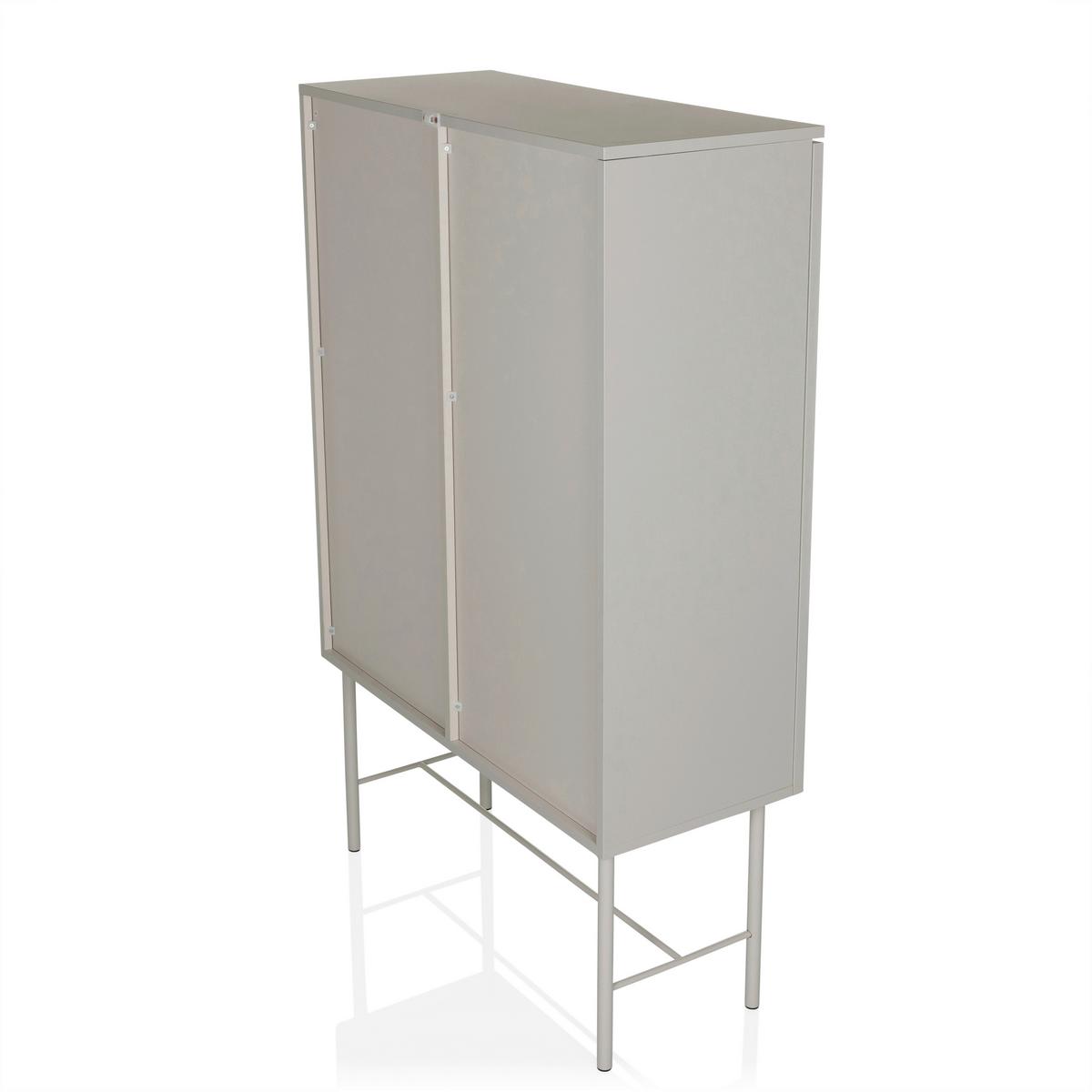 Regal Sio Grau B: 82 Cm - Grau, MODERN, Holzwerkstoff (82/35/130cm) - MID.YOU