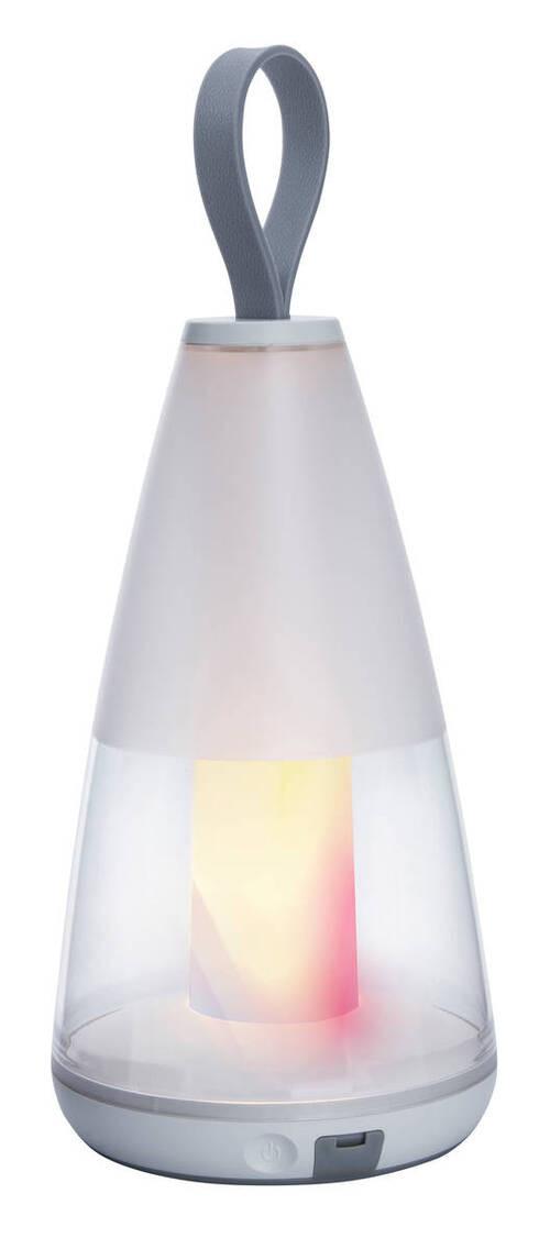 Led-außenleuchte Pepper 3 Watt Kunststoff - Weiß, Design, Kunststoff (12/29cm)