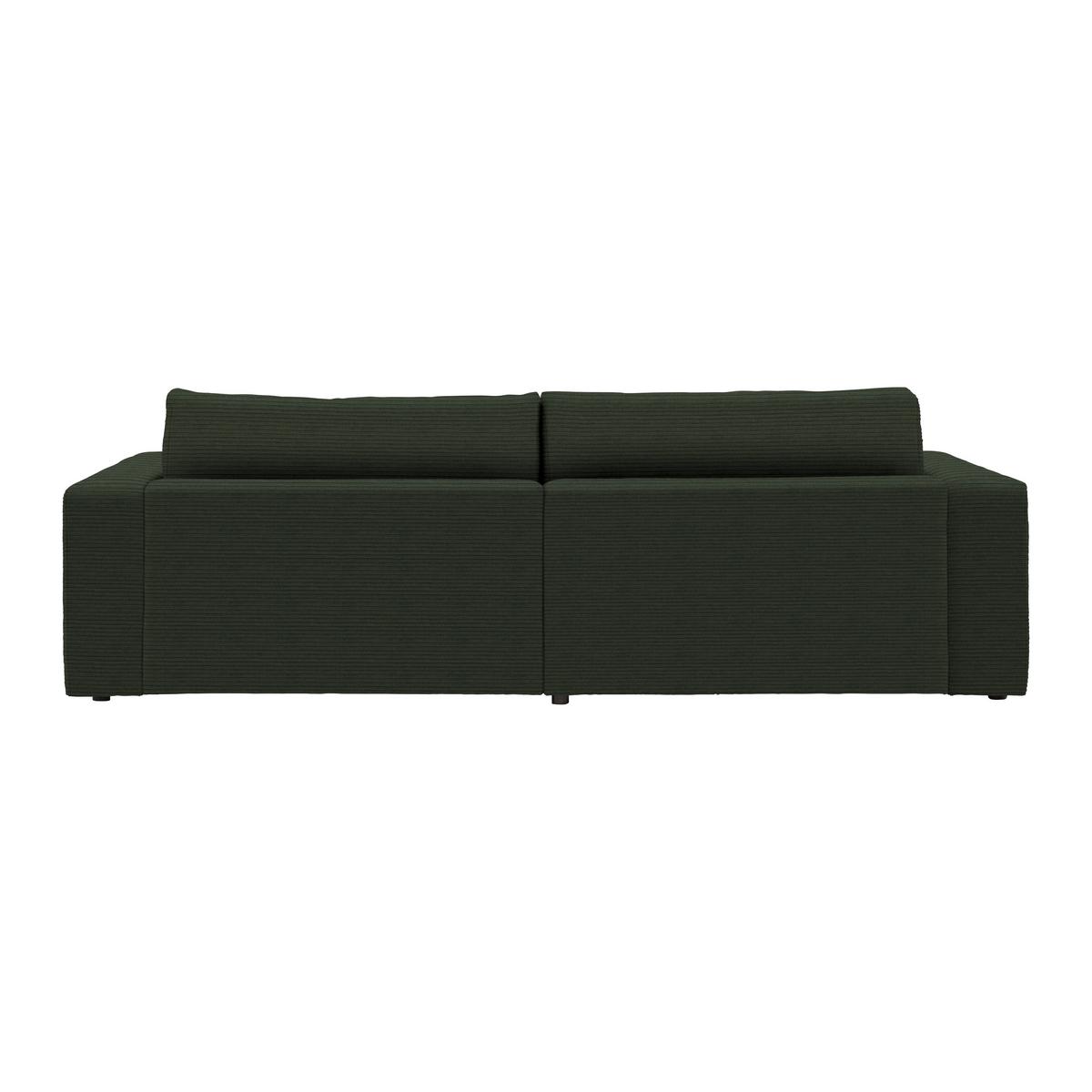 Rohová sedačka FABIONA, ľavá, zelený menčester / zelená - čierna/zelená, Modern, drevo/plast (194/268cm) - Premium Living