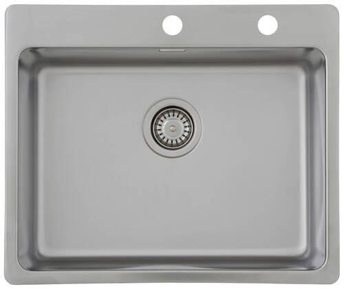 Spüle Respekta Inox Edelstahl Bxt: 60x50 cm