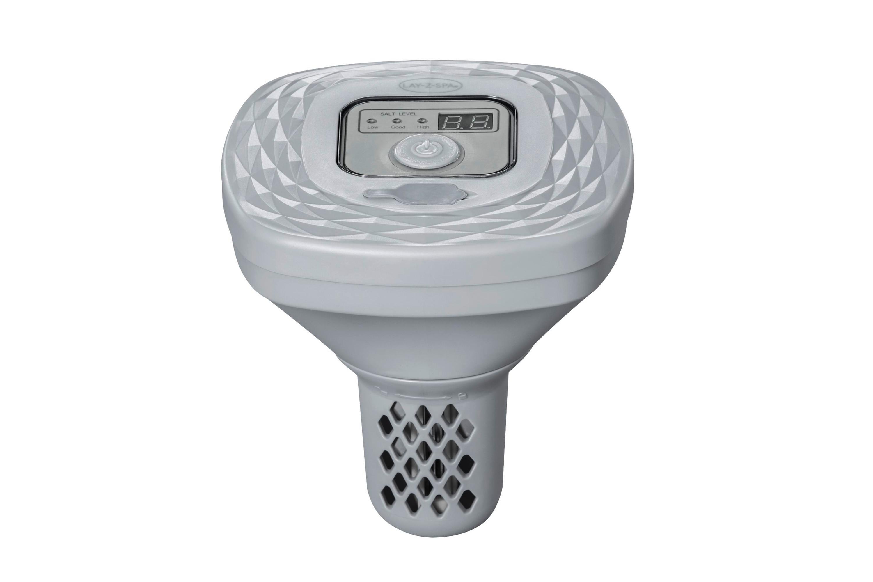 Chlorgenerator Clarissa - Grau, KONVENTIONELL, Kunststoff/Metall (15,5/15,5/17cm) - Bestway