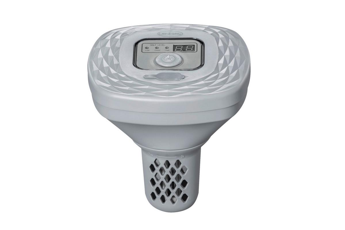 Chlorgenerator Clarissa - Grau, KONVENTIONELL, Kunststoff/Metall (15,5/15,5/17cm) - Bestway