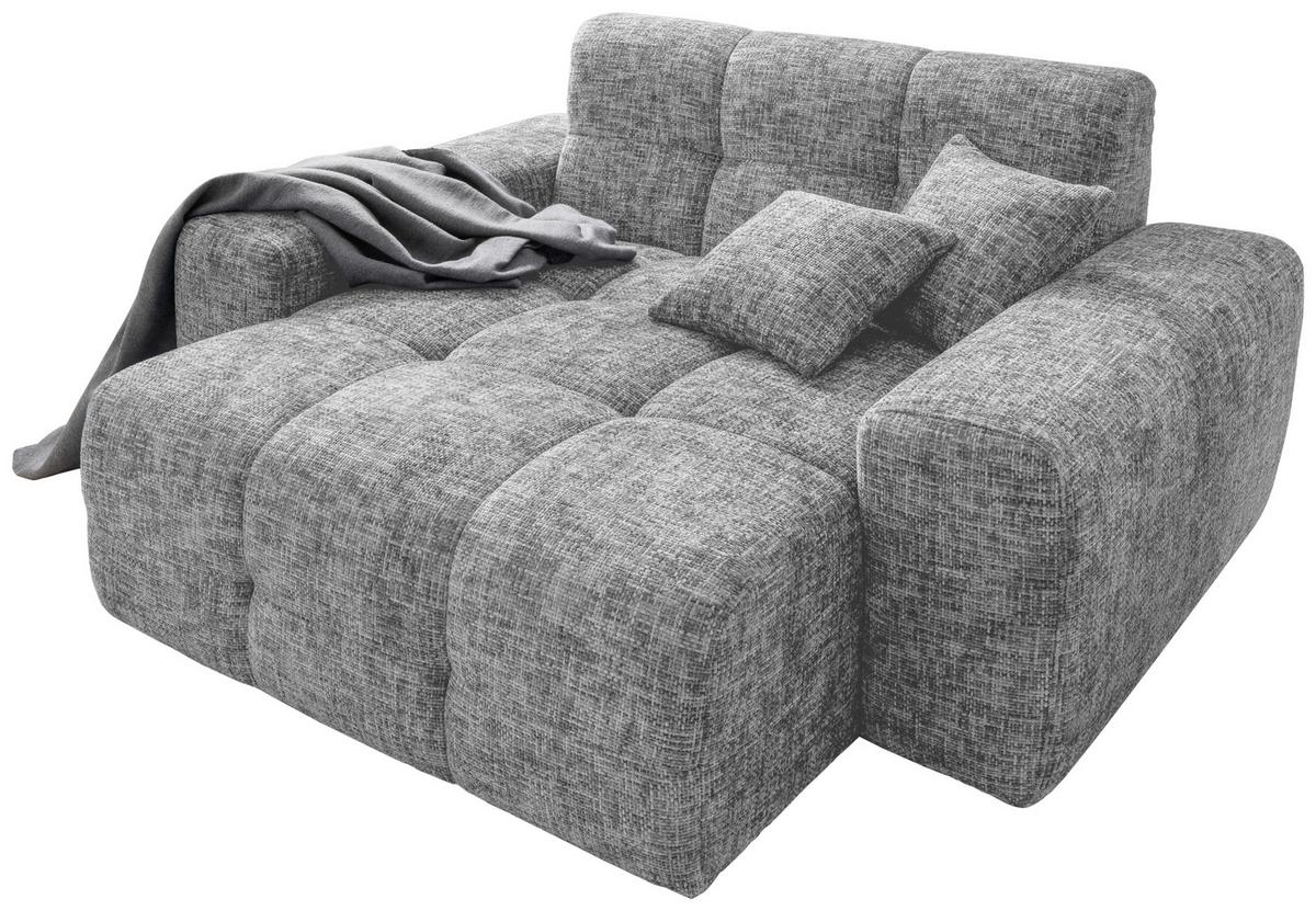 XXL-Sessel Bosco, Silberfarben B: 181 cm - Silberfarben, MODERN, Textil (181/87/155cm) - Livetastic