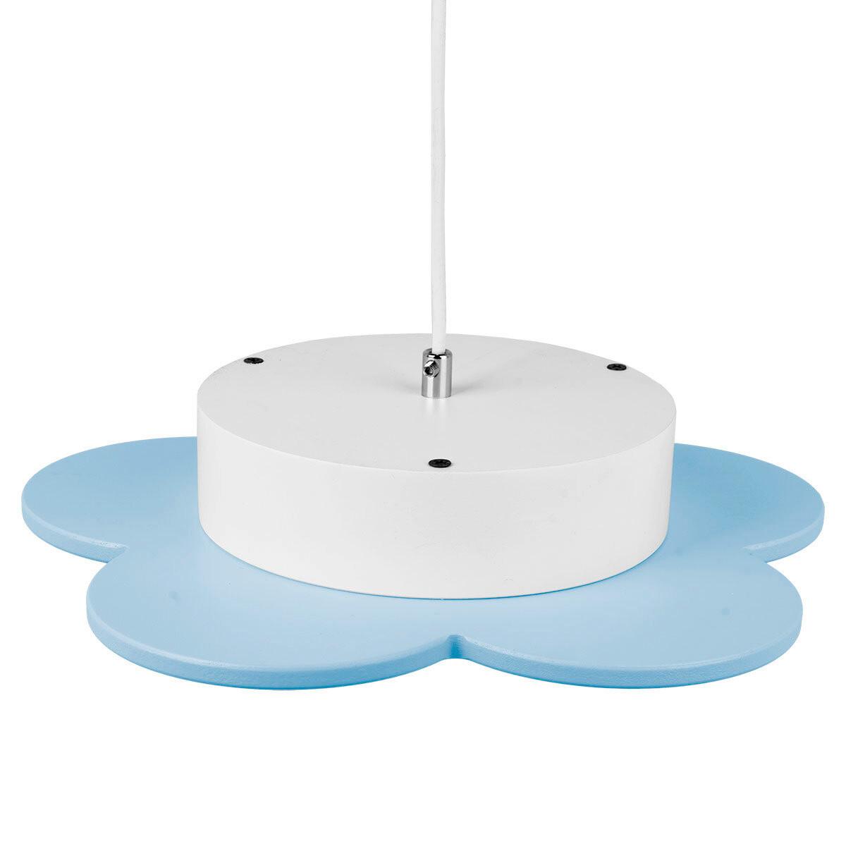 Kinderhängeleuchte 9550114 Fiore - Hellblau, Basics, Holzwerkstoff/Kunststoff (33/70cm)