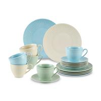 Kávový servis 18-dielny - viacfarebná, Modern, keramika (31/31/31,5cm) - Mömax