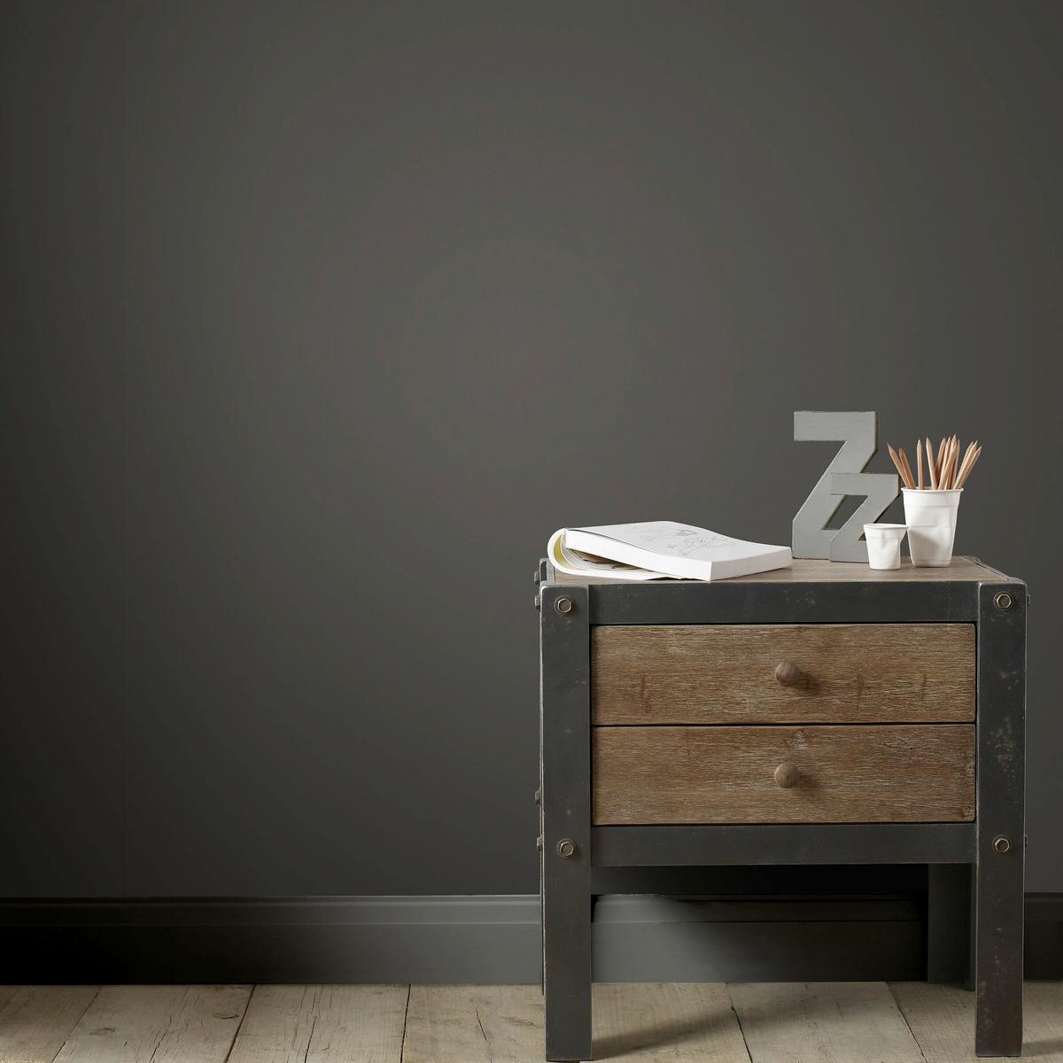 Vliestapete 105955 - Grau, Basics, Papier/Kunststoff (52/1000cm)