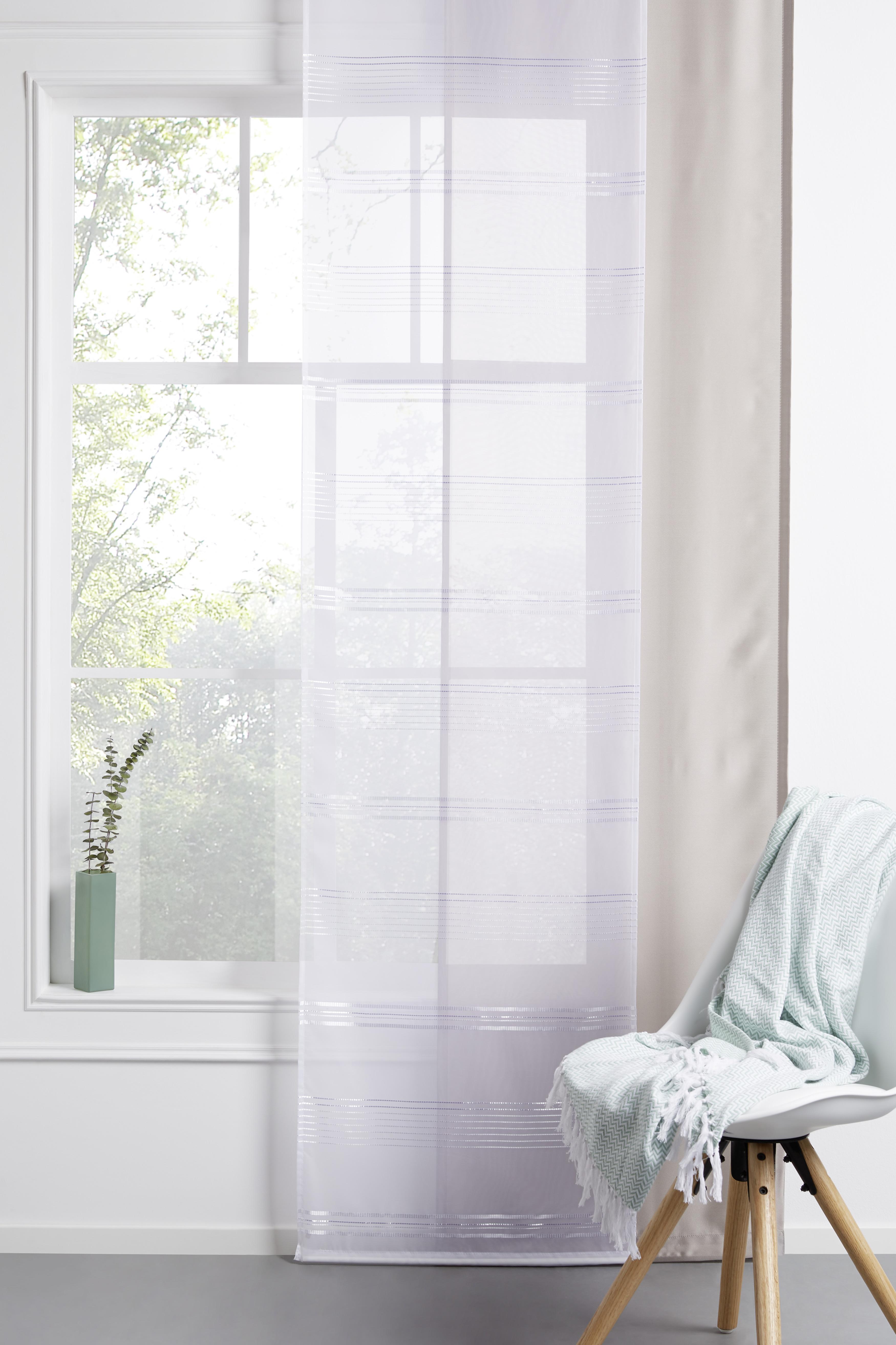Záclonové koľajničky Style, 200cm - biela, kov (200cm) - Premium Living