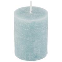 Stumpenkerze Saphira Grün, D/H: 6,8/9 cm - Grün, Basics (6,8/9cm) - Ondega