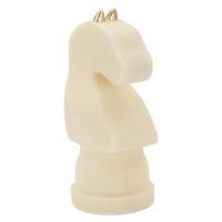 Skulptur Kunststoff, Weiß/gold - Basics, Kunststoff (14/31/13cm)