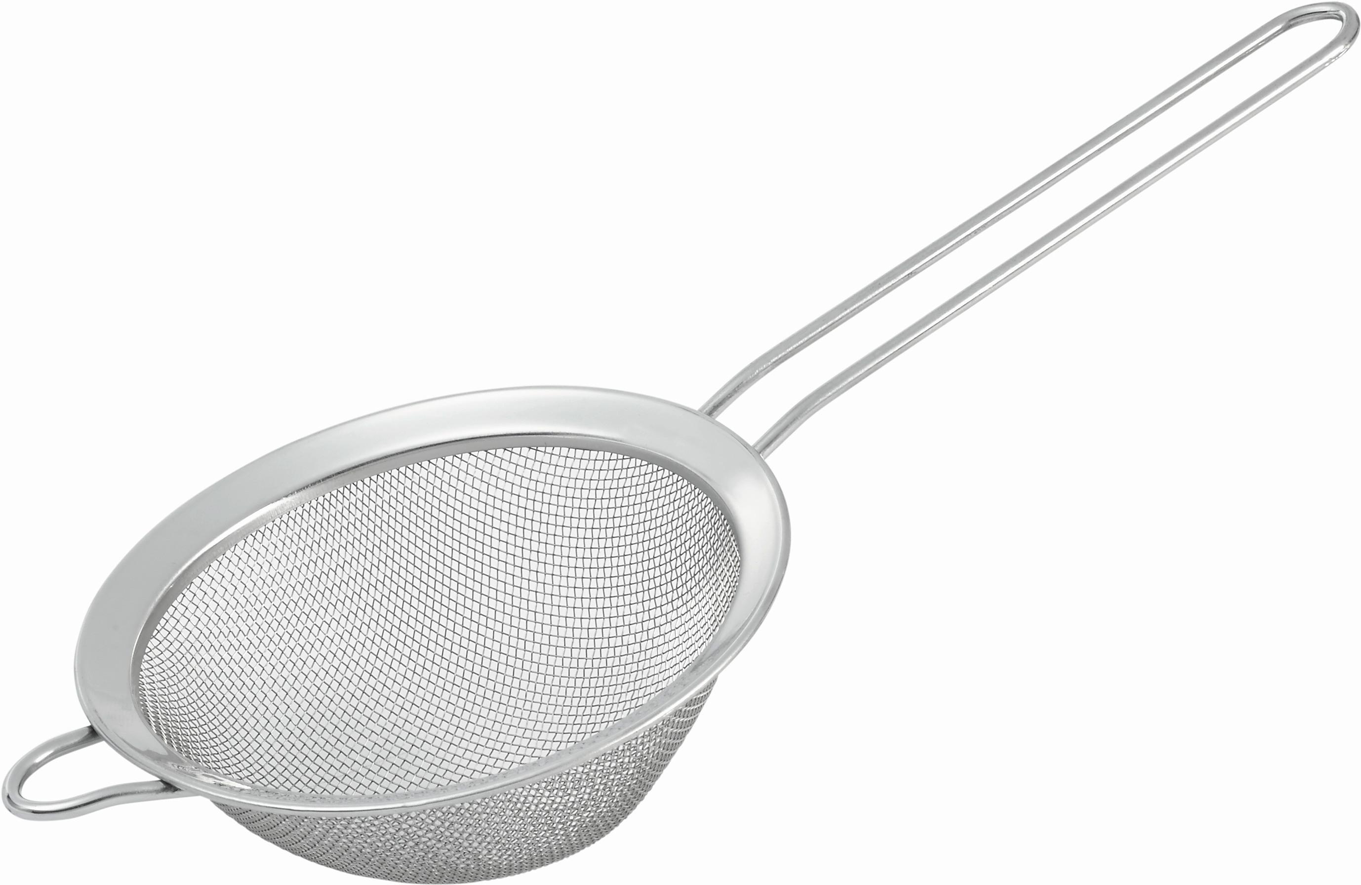 Kuchynské sitko Dani-S, Ø: 10,3cm - farba ušľachtilej ocele, Konventionell, kov (10,3cm) - Modern Living