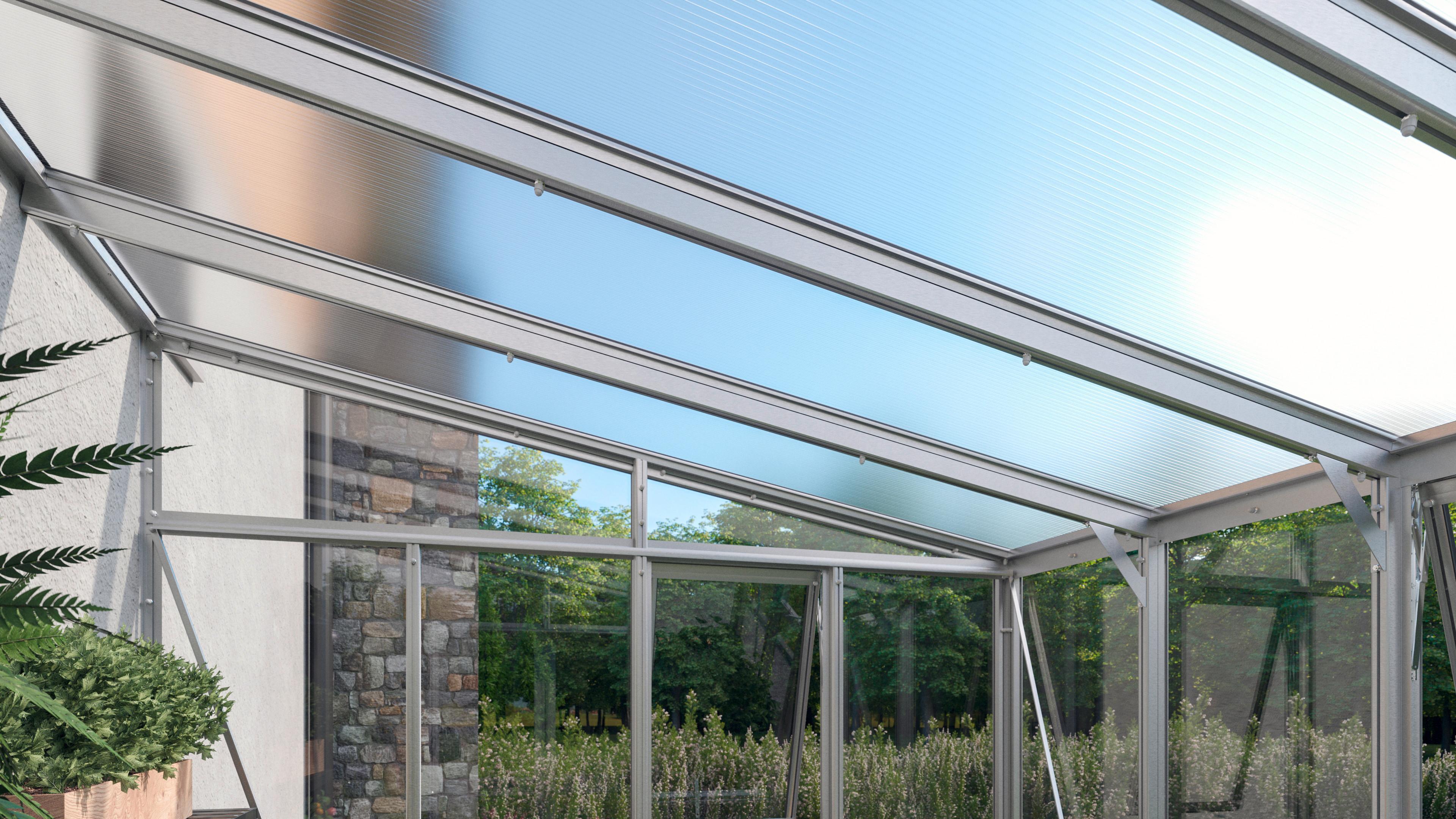 Gewächshaus-Nachrüstsatz Helena 8600 Aluminium - Alufarben, Basics, Metall (20/12,5/263cm)